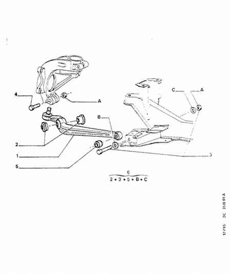 Seat 3520 51 - FRONT AXLE TRIANGLE FRONT ARM; LEFT vvparts.bg