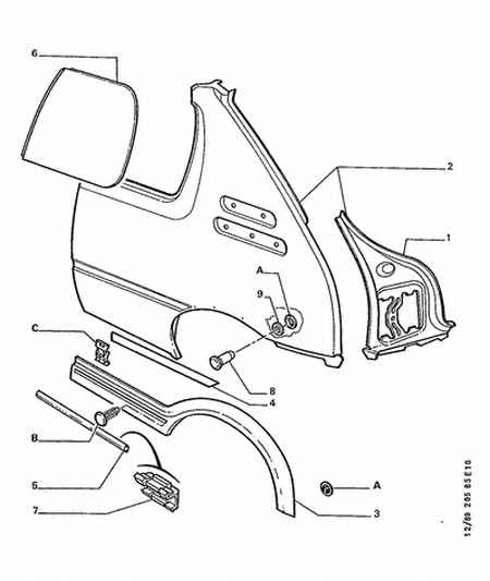 PEUGEOT 8525 18 - Държач, гърне vvparts.bg