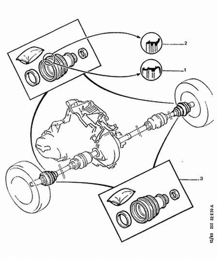 CITROËN/PEUGEOT 3293 77 - Маншон, полуоска vvparts.bg