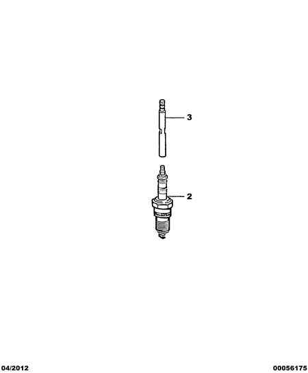 PEUGEOT (DF-PSA) 5962 13 - Запалителна свещ vvparts.bg