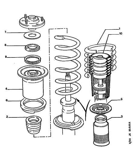 DS 5032 24 - FRONT SUSPENSION REST CUP vvparts.bg