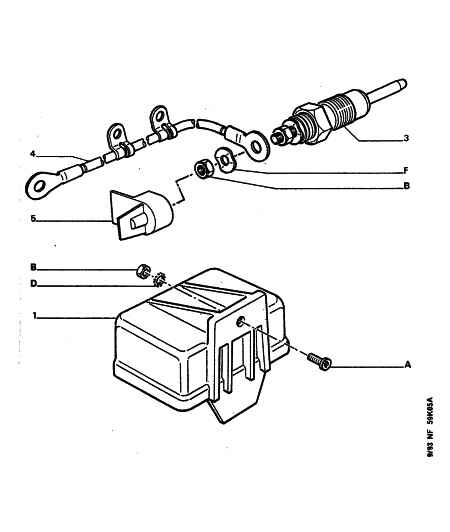 CITROËN/PEUGEOT 5981 15 - Управляващ блок, време за подгряване vvparts.bg