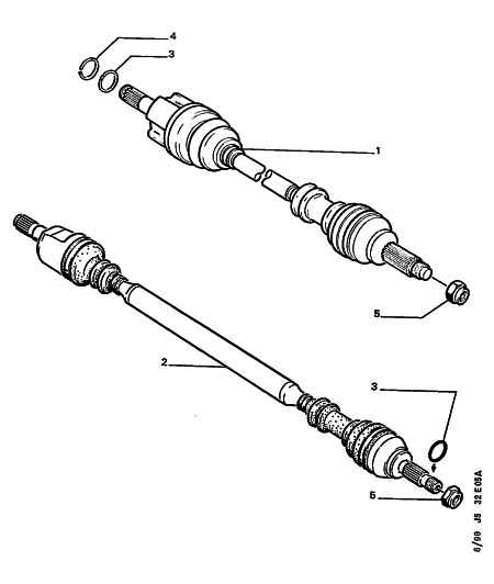 FIAT 3273 H2 - Полуоска vvparts.bg