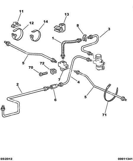 Talbot 4816.27 - Спирачен маркуч vvparts.bg