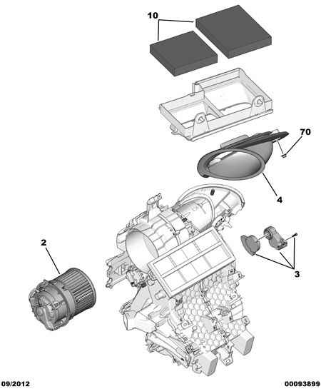 DS 6447.VX - Филтър купе (поленов филтър) vvparts.bg