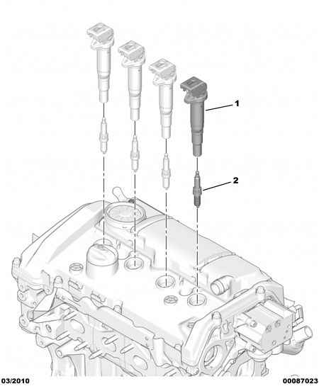 CITROËN (DF-PSA) 5970-91 - ENGINE IGNITION COIL vvparts.bg