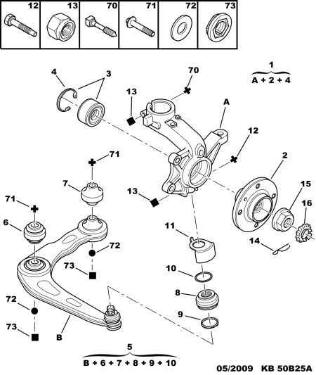 PEUGEOT 3520.G8 - Носач, окачване на колелата vvparts.bg