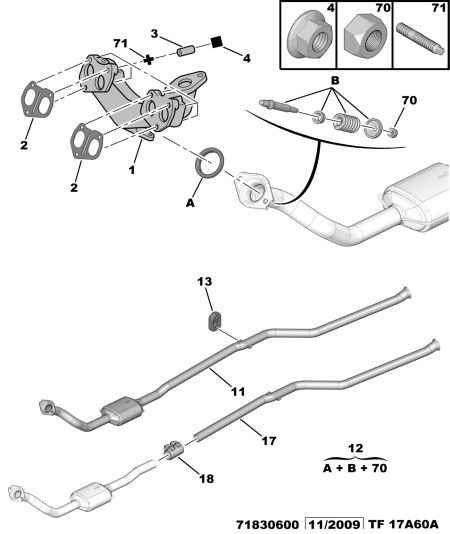 CITROËN 1705 P4 - Катализатор vvparts.bg