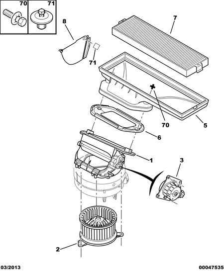 PEUGEOT 6447 GW - Филтър купе (поленов филтър) vvparts.bg