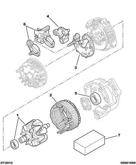 Seat 5761 90 - ALTERNATOR REGULATOR vvparts.bg