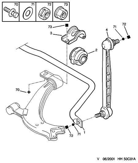 DS 5097 39 - ANTI-ROLL BAR BEARING CLAMP vvparts.bg