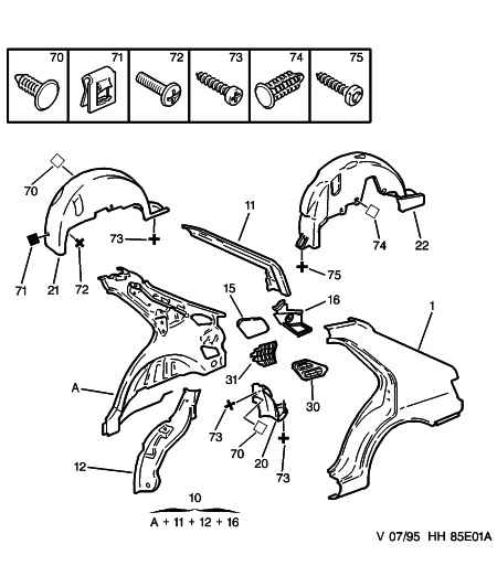 Opel 8 58 063 - Катализатор vvparts.bg