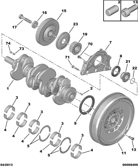 PEUGEOT 0532.X8 - Комплект съединител vvparts.bg