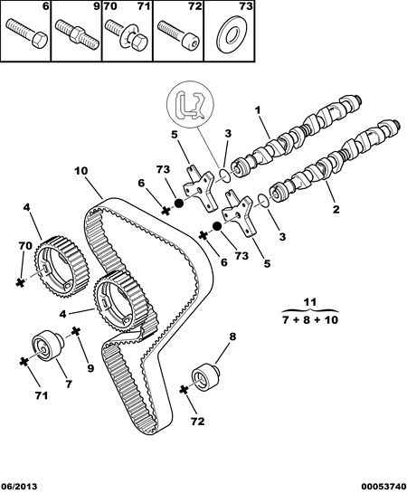 CITROËN 0816 H7 - Ангренажен ремък vvparts.bg