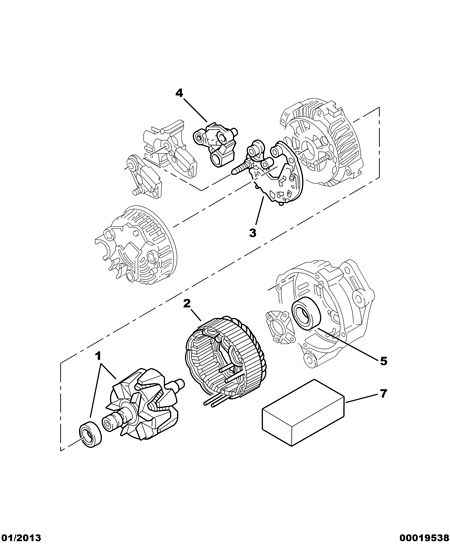 CITROËN 5761 A2 - ALTERNATOR REGULATOR vvparts.bg