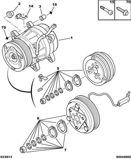 CITROËN/PEUGEOT 6453 AQ - Компресор, климатизация vvparts.bg