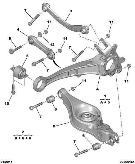 CITROËN 5175 EH - Тампон, носач vvparts.bg