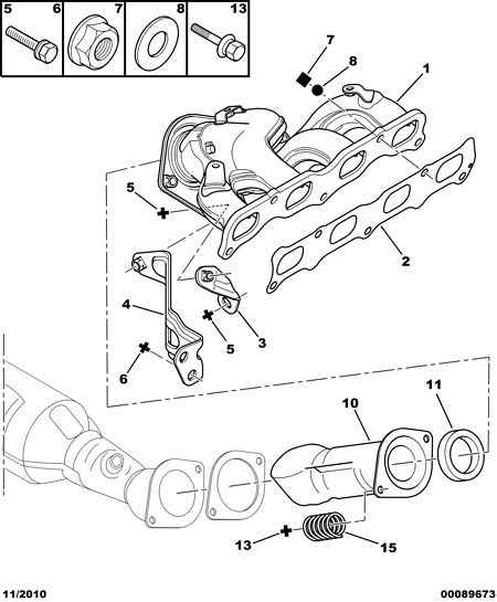 CITROËN 1712.C6 - Уплътнение, изпускателни тръби vvparts.bg