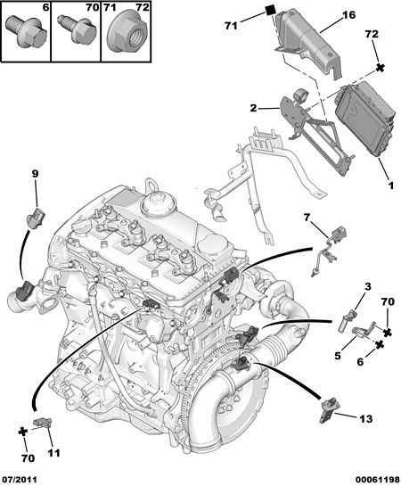 PEUGEOT 1920.KX - Импулсен датчик, колянов вал vvparts.bg