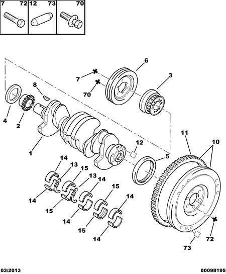 CITROËN 0514.A3 - Семеринг, колянов вал vvparts.bg