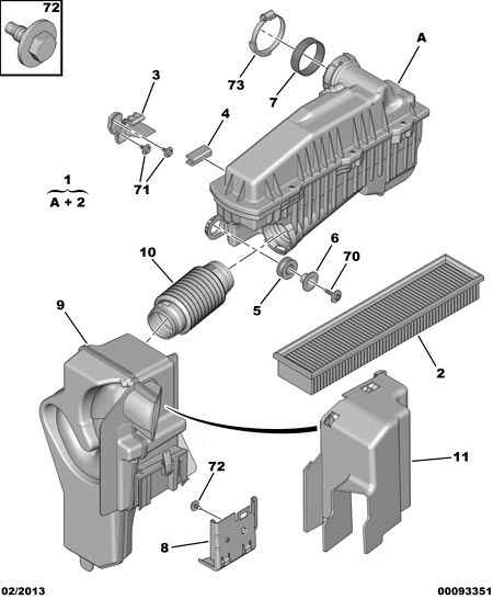 FIAT 1444 VK - AIR FILTER vvparts.bg