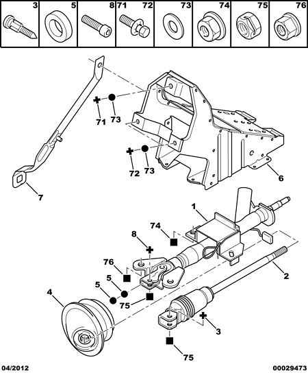 PEUGEOT 4105 66 - Аксиален шарнирен накрайник, напречна кормилна щанга vvparts.bg