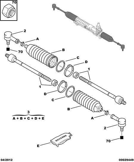 Lancia 3812 A4 - Аксиален шарнирен накрайник, напречна кормилна щанга vvparts.bg