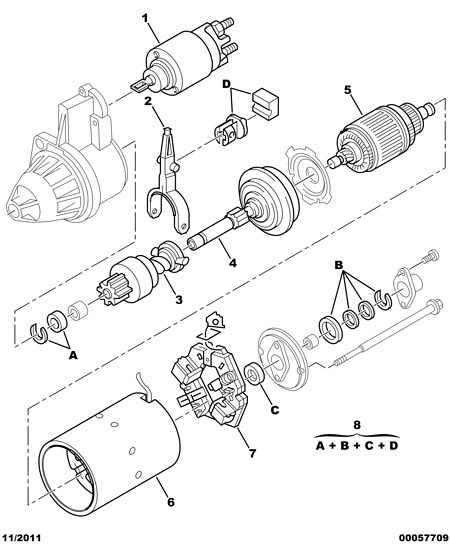 PEUGEOT 5828 98 - Държач, карбонови четки vvparts.bg