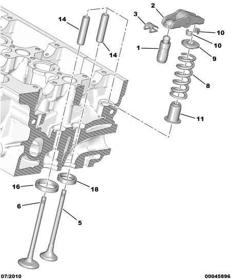 FIAT 0903 69 - Кобилица (повдигащ лост), газоразпределение vvparts.bg