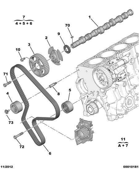 PEUGEOT 0829.C4 - Паразитна / водеща ролка, зъбен ремък vvparts.bg