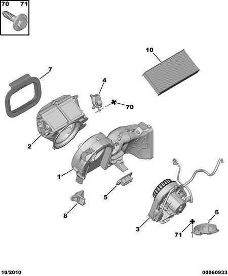 OM 6447 YL - Филтър купе (поленов филтър) vvparts.bg