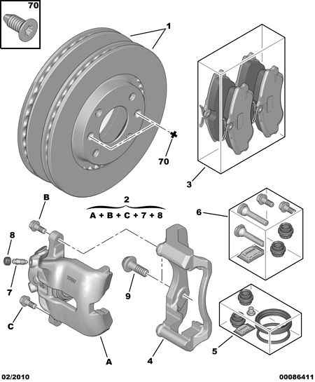 DS 4253.79 - BRAKE PAD KIT FRONT vvparts.bg