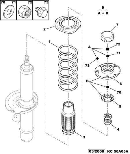 CITROËN/PEUGEOT 5033 60 - Ударен тампон, окачване (ресьори) vvparts.bg