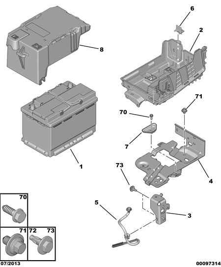 DS 5600 VF - Стартов акумулатор vvparts.bg