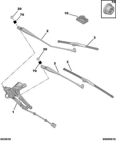 PEUGEOT 6426 YX - Перо на чистачка vvparts.bg