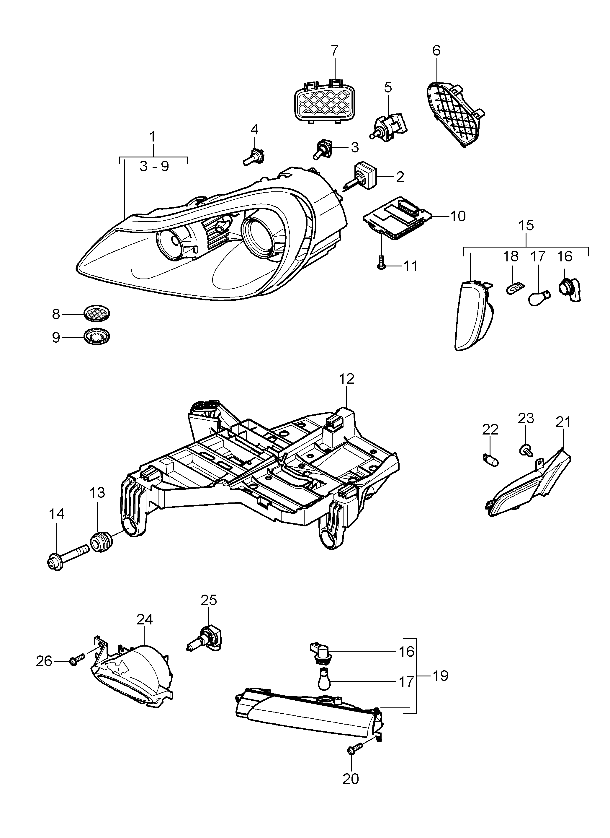 VAG N 105 661 01 - Крушка с нагреваема жичка, фар за дълги светлини vvparts.bg