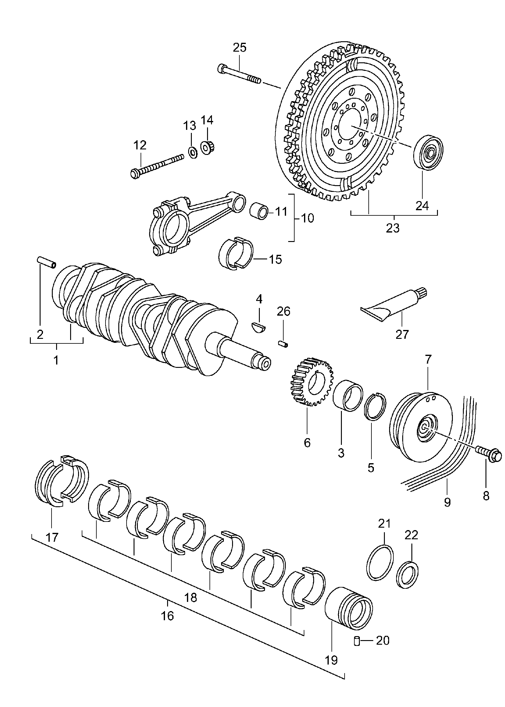 Jeep 99919237950 - Пистов ремък vvparts.bg