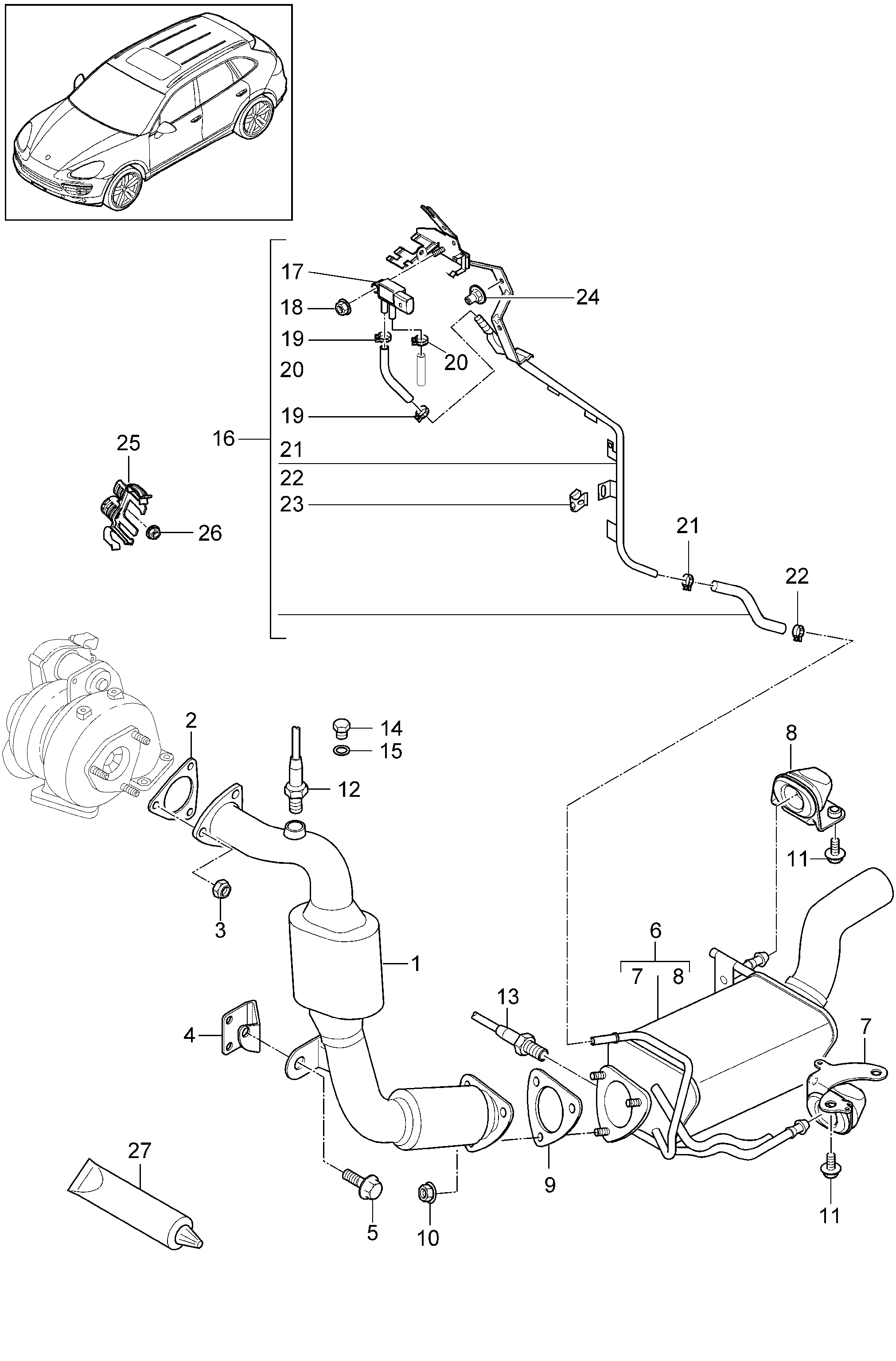 Skoda N   908 946 02 - Гайка, изпускателен колектор vvparts.bg