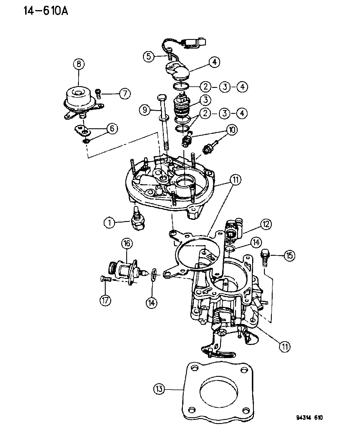 Dodge 430 0251 - Датчик, температура на охладителната течност vvparts.bg