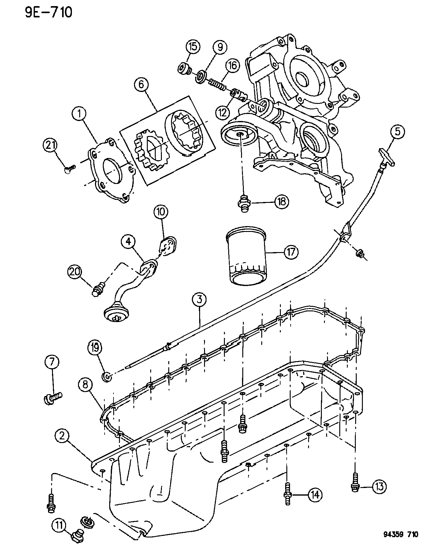 Dodge 5302 0311 - FILTER, ENGINE OIL vvparts.bg