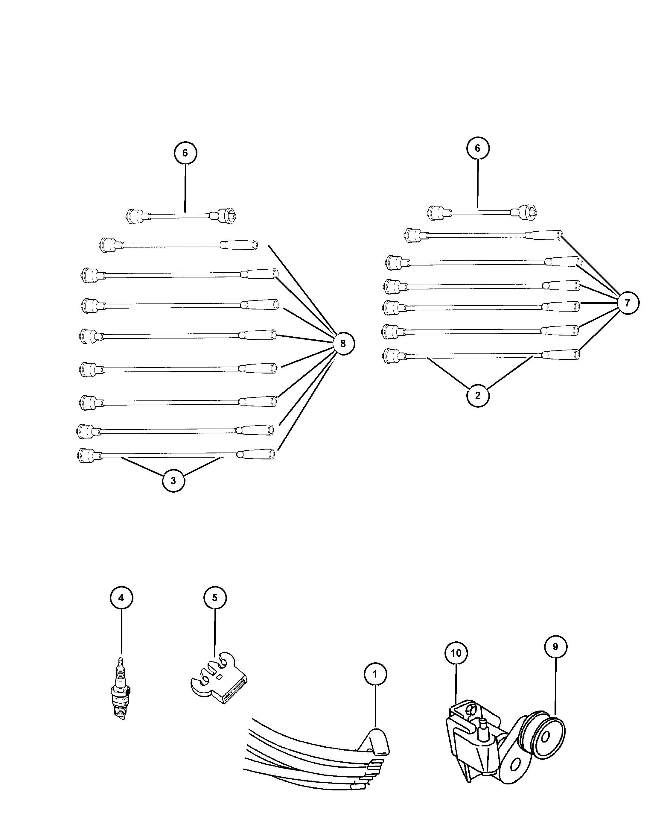 Chrysler SP0RC 12LC4 - Запалителна свещ vvparts.bg