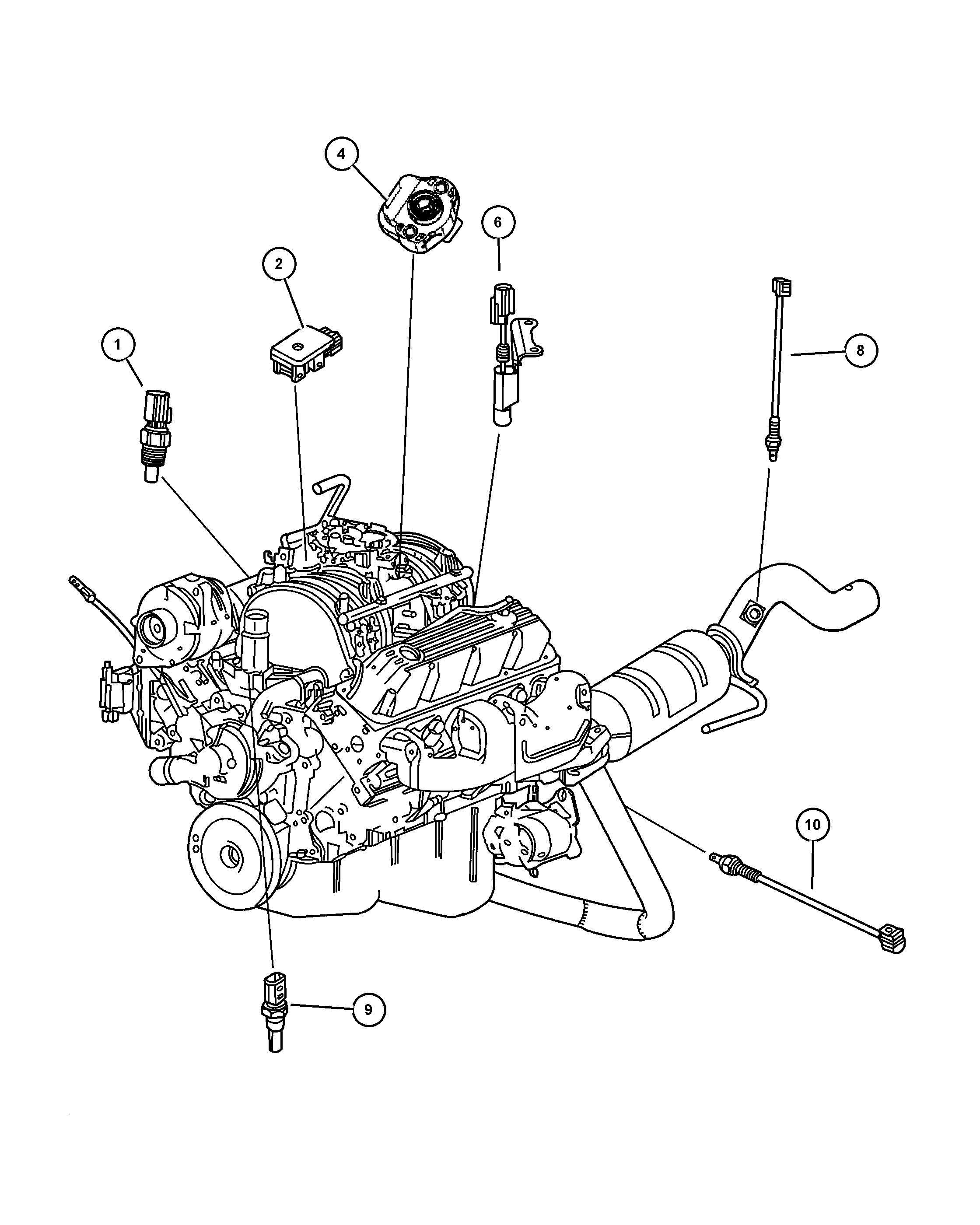 JEEP VIASA 56030 111AA - Ламбда-сонда vvparts.bg