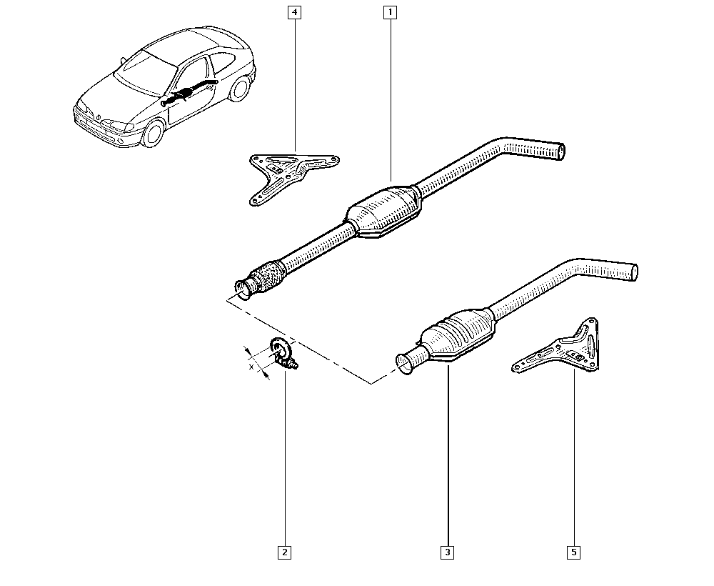 RENAULT 8200187970 - Средно гърне vvparts.bg