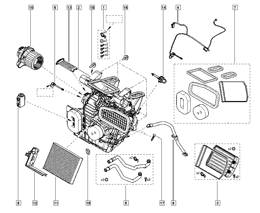 DACIA 272775340R - Филтър купе (поленов филтър) vvparts.bg