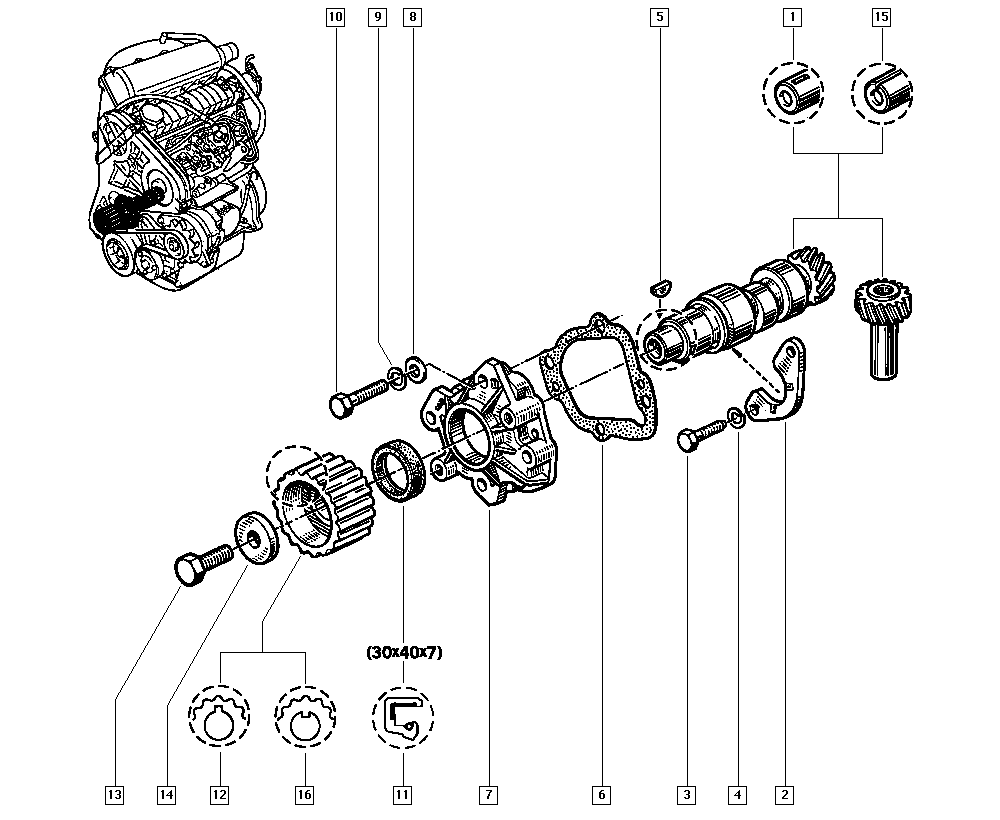 Austin 7703087189 - Семеринг, колянов вал vvparts.bg