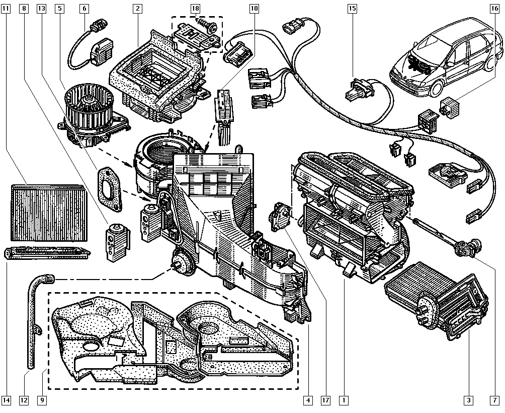 OM 7711228919 - Филтър купе (поленов филтър) vvparts.bg