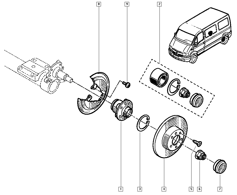 RENAULT TRUCKS 7703066047 - Осигурителен пръстен vvparts.bg