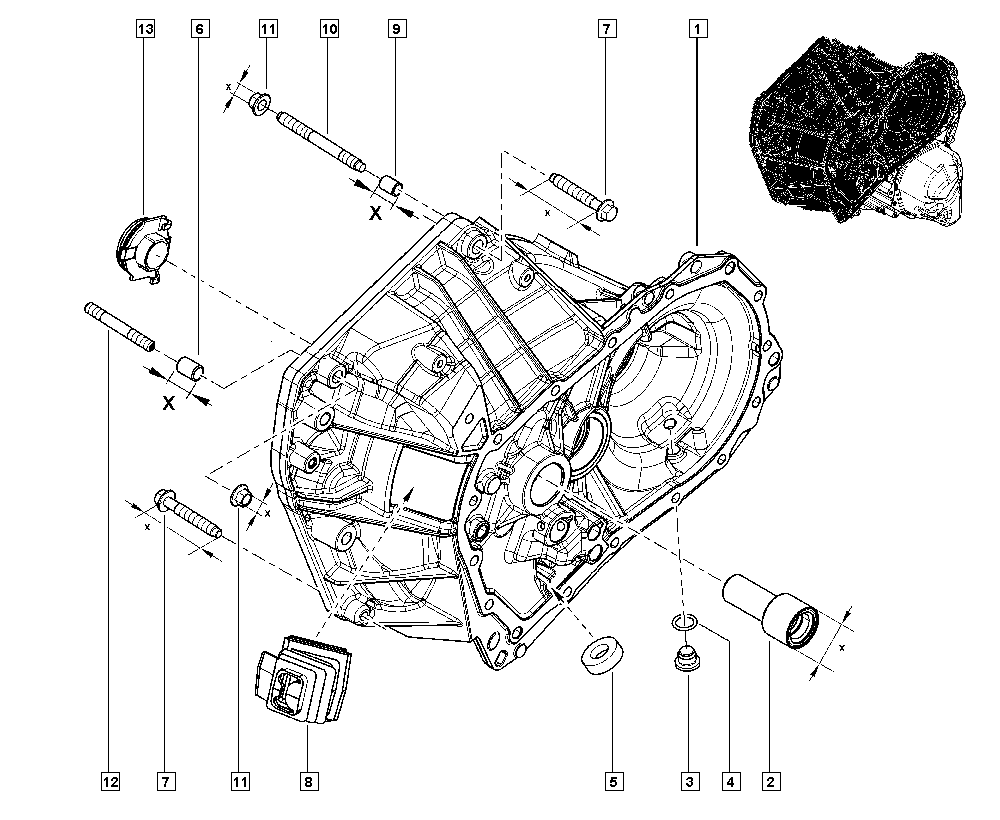 Vauxhall 7700102781 - Аксиален лагер vvparts.bg