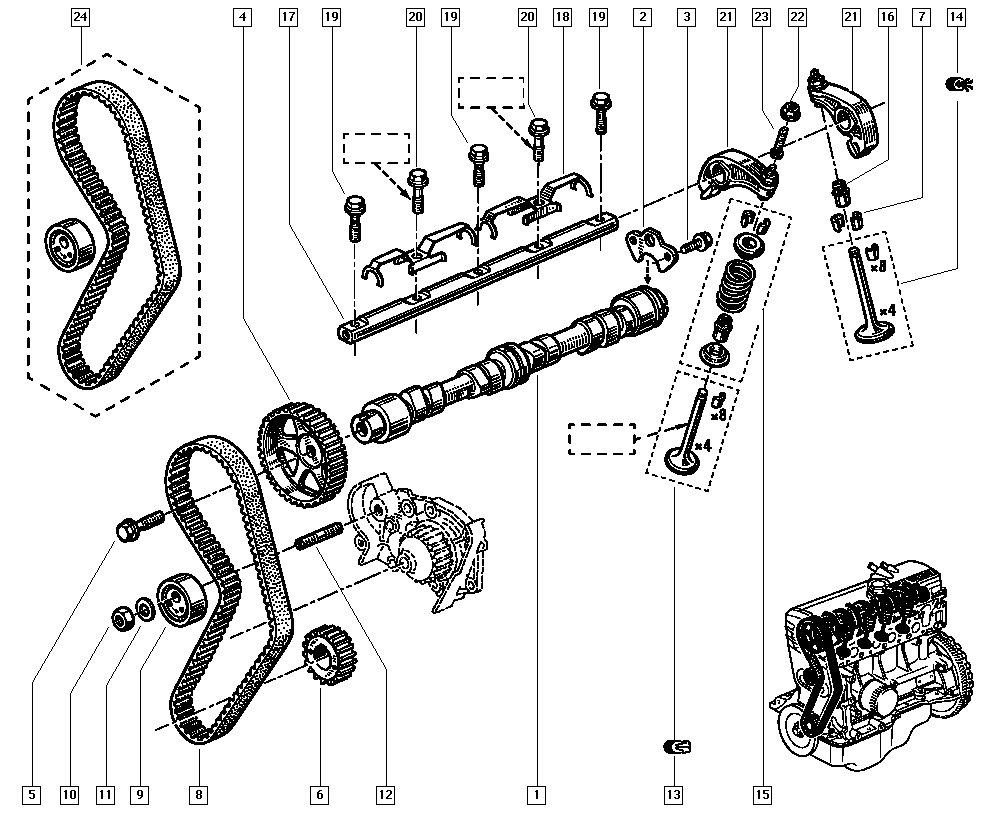 NISSAN 77014-72726 - Обтяжна ролка, ангренаж vvparts.bg