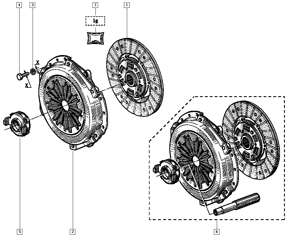 OLTCIT 7711 130 000 - Притискателен диск vvparts.bg